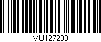 Código de barras (EAN, GTIN, SKU, ISBN): 'MU127280'
