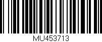 Código de barras (EAN, GTIN, SKU, ISBN): 'MU453713'