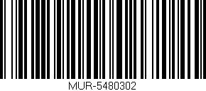 Código de barras (EAN, GTIN, SKU, ISBN): 'MUR-5480302'