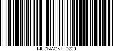 Código de barras (EAN, GTIN, SKU, ISBN): 'MUSMAGMHID230'