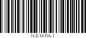 Código de barras (EAN, GTIN, SKU, ISBN): 'N.B.M.RA-1'
