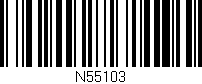 Código de barras (EAN, GTIN, SKU, ISBN): 'N55103'