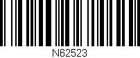 Código de barras (EAN, GTIN, SKU, ISBN): 'N62523'