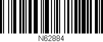 Código de barras (EAN, GTIN, SKU, ISBN): 'N62884'