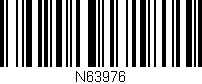 Código de barras (EAN, GTIN, SKU, ISBN): 'N63976'