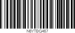 Código de barras (EAN, GTIN, SKU, ISBN): 'N6YTBG467'