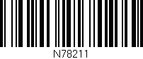 Código de barras (EAN, GTIN, SKU, ISBN): 'N78211'