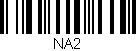 Código de barras (EAN, GTIN, SKU, ISBN): 'NA2'
