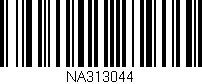 Código de barras (EAN, GTIN, SKU, ISBN): 'NA313044'