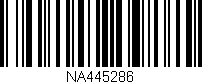 Código de barras (EAN, GTIN, SKU, ISBN): 'NA445286'