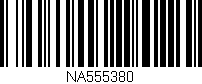 Código de barras (EAN, GTIN, SKU, ISBN): 'NA555380'