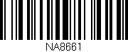 Código de barras (EAN, GTIN, SKU, ISBN): 'NA8661'