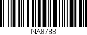 Código de barras (EAN, GTIN, SKU, ISBN): 'NA8788'