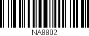 Código de barras (EAN, GTIN, SKU, ISBN): 'NA8802'
