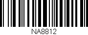Código de barras (EAN, GTIN, SKU, ISBN): 'NA8812'