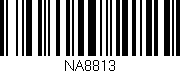 Código de barras (EAN, GTIN, SKU, ISBN): 'NA8813'