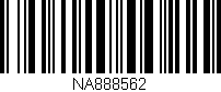 Código de barras (EAN, GTIN, SKU, ISBN): 'NA888562'