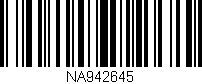 Código de barras (EAN, GTIN, SKU, ISBN): 'NA942645'