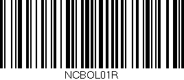 Código de barras (EAN, GTIN, SKU, ISBN): 'NCBOL01R'