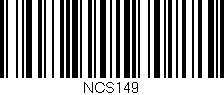 Código de barras (EAN, GTIN, SKU, ISBN): 'NCS149'