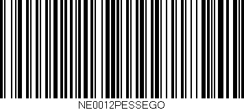 Código de barras (EAN, GTIN, SKU, ISBN): 'NE0012PESSEGO'