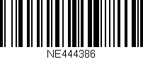 Código de barras (EAN, GTIN, SKU, ISBN): 'NE444386'