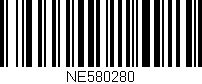 Código de barras (EAN, GTIN, SKU, ISBN): 'NE580280'