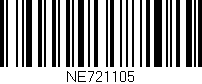 Código de barras (EAN, GTIN, SKU, ISBN): 'NE721105'