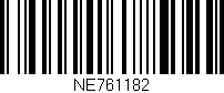 Código de barras (EAN, GTIN, SKU, ISBN): 'NE761182'