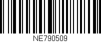 Código de barras (EAN, GTIN, SKU, ISBN): 'NE790509'