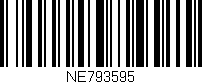 Código de barras (EAN, GTIN, SKU, ISBN): 'NE793595'