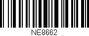 Código de barras (EAN, GTIN, SKU, ISBN): 'NE8662'