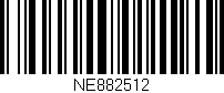 Código de barras (EAN, GTIN, SKU, ISBN): 'NE882512'