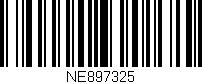 Código de barras (EAN, GTIN, SKU, ISBN): 'NE897325'