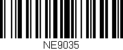 Código de barras (EAN, GTIN, SKU, ISBN): 'NE9035'
