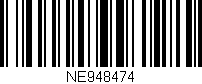 Código de barras (EAN, GTIN, SKU, ISBN): 'NE948474'