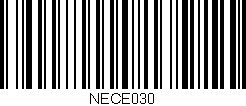 Código de barras (EAN, GTIN, SKU, ISBN): 'NECE030'