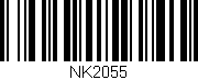 Código de barras (EAN, GTIN, SKU, ISBN): 'NK2055'