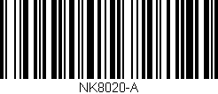 Código de barras (EAN, GTIN, SKU, ISBN): 'NK8020-A'