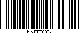 Código de barras (EAN, GTIN, SKU, ISBN): 'NMPF00004'