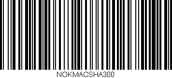 Código de barras (EAN, GTIN, SKU, ISBN): 'NOKMACSHA300'