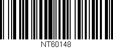 Código de barras (EAN, GTIN, SKU, ISBN): 'NT60148'
