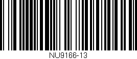 Código de barras (EAN, GTIN, SKU, ISBN): 'NU9166-13'