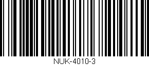 Código de barras (EAN, GTIN, SKU, ISBN): 'NUK-4010-3'