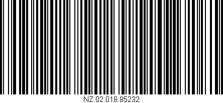Código de barras (EAN, GTIN, SKU, ISBN): 'NZ.02.018.85232'
