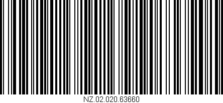Código de barras (EAN, GTIN, SKU, ISBN): 'NZ.02.020.63660'