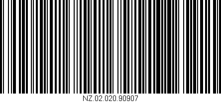 Código de barras (EAN, GTIN, SKU, ISBN): 'NZ.02.020.90907'