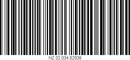Código de barras (EAN, GTIN, SKU, ISBN): 'NZ.02.034.62938'