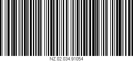Código de barras (EAN, GTIN, SKU, ISBN): 'NZ.02.034.91054'