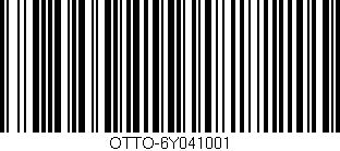 Código de barras (EAN, GTIN, SKU, ISBN): 'OTTO-6Y041001'